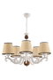 Opviq Fiona Coral Wood Blanco y Crema